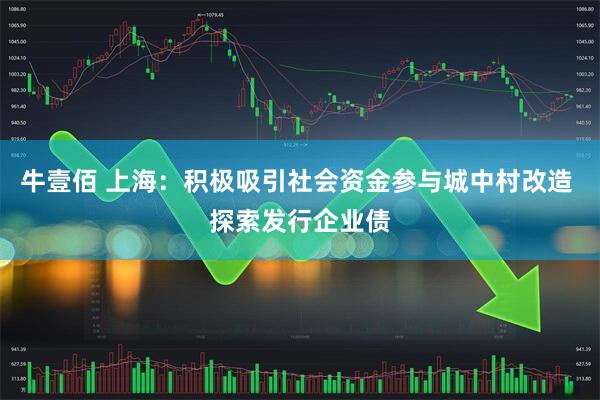 牛壹佰 上海：积极吸引社会资金参与城中村改造 探索发行企业债